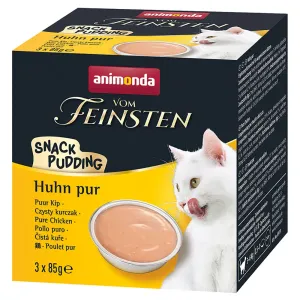 animonda Vom Feinsten Cat Snack Puding - 3 x 85 g kuracie