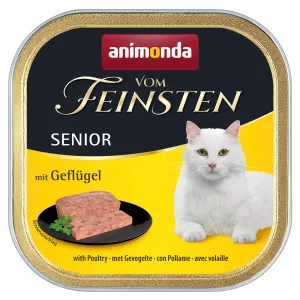 animonda vom Feinsten Senior 36 x 100 g - hydinové mäso