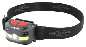 Ansmann 1600-0224 Head Light, Led, 49M, 250Lm, Battery
