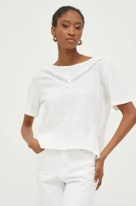 Bavlnené tričko Answear Lab biela farba #8920117