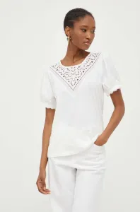 Bavlnené tričko Answear Lab biela farba #8734987