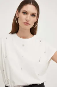 Bavlnené tričko Answear Lab biela farba #8751048
