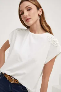 Bavlnené tričko Answear Lab biela farba #8746878