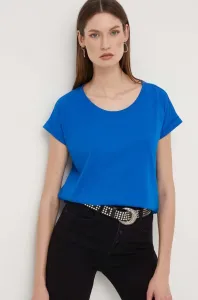 Bavlnené tričko Answear Lab tmavomodrá farba #8751770
