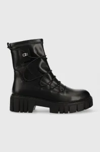 Členkové topánky Answear Lab dámske, čierna farba, na platforme, #8570776