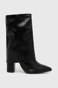 Členkové topánky Answear Lab dámske, čierna farba, na podpätku, #8542245
