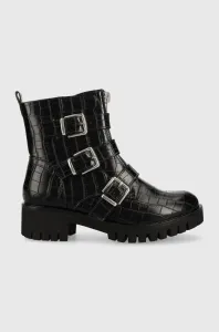 Členkové topánky Answear Lab dámske, čierna farba, na podpätku, #8137810