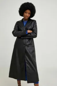 Kabát Answear Lab dámsky, čierna farba, prechodný #8561424