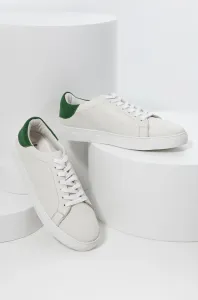 Kožená obuv Answear Lab biela farba, #210594