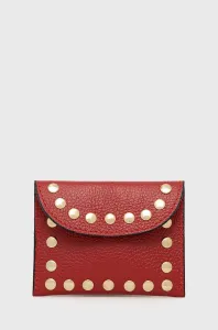 Kožená peňaženka Answear Lab dámsky, červená farba #4453650
