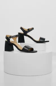 Kožené sandále Answear Lab čierna farba #223972