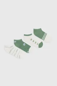 Ponožky Answear Lab 4-pak dámske, zelená farba #8657662