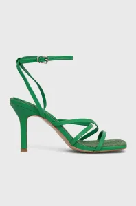 Sandále Answear Lab zelená farba #242998