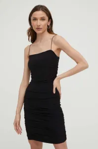 Šaty Answear Lab čierna farba, mini, priliehavé #8657234