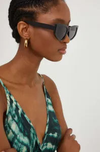Slnečné okuliare Answear Lab dámske, čierna farba #8691876