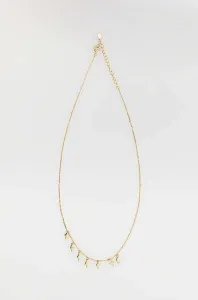 strieborný pozlátený náhrdelník Answear Lab #4236851