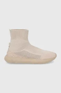 Topánky Answear Lab béžová farba, na plochom podpätku #8800277