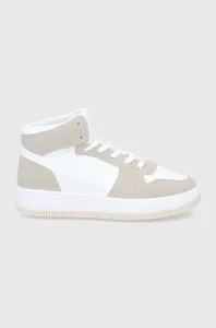 Topánky Answear Lab biela farba, na plochom podpätku #5703889
