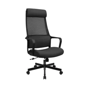 Kancelárská stolička QUBIT, čierna #7348319
