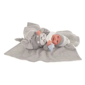 ANTONIO JUAN - 80114 SWEET REBORN PIPO - realistická bábika bábätko s mäkkým látkovým telom