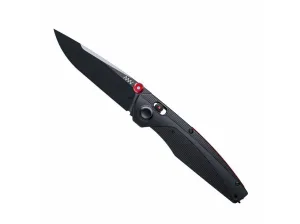 Zatvárací nôž EDC A100 ANV®, oceľ MagnaCut® – Čierna čepeľ - DLC, Čierna (Farba: Čierna, Varianta: Čierna čepeľ - DLC)