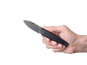 Zatvárací nôž Z050 ANV® – Čierna čepeľ - DLC (Farba: Čierna, Varianta: Čierna čepeľ - DLC) #2378128