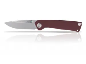 Zatvárací nôž Z200 G10 Liner Lock ANV® - farba rukoväte: červená, sivá čepeľ - Stone wash (Farba: Červená, Varianta: Sivá čepeľ - Stone Wash)
