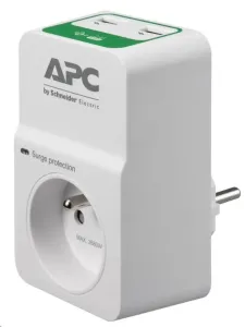 APC Základná ochrana proti prepätiu SurgeArrest 1 výstup 230 V, 2 nabíjacie porty USB, Francúzsko