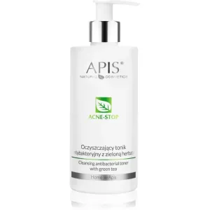 Apis Natural Cosmetics Acne-Stop Home TerApis upokojujúce čistiace tonikum pre mastnú a problematickú pleť 300 ml