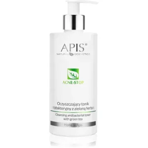 Apis Natural Cosmetics Acne-Stop Home TerApis upokojujúce čistiace tonikum pre mastnú a problematickú pleť 500 ml