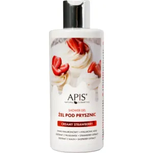 Apis Natural Cosmetics Creamy Strawberry hydratačný sprchový gél 300 ml
