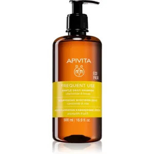 Apivita Frequent Use Chamomile & Honey šampón pre každodenné umývanie vlasov 500 ml