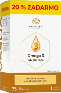 Aporosa Omega 3 rybí olej Forte 700 mg 90 kapsúl