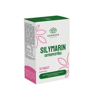 APOROSA Pestrec Silymarín 200 mg 75 tabliet