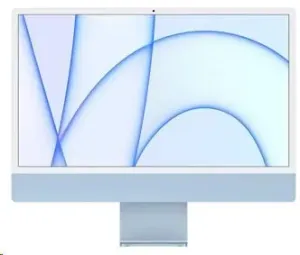 APPLE 24-inch iMac with Retina 4.5K displej: M1 čip s 8-core CPU a 7-core GPU, 256GB - Blue