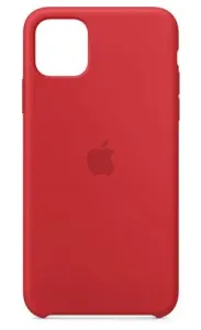 APPLE IPHONE 11 PRO MAX SILICONE CASE - RED, MWYV2ZM/A