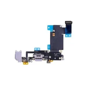 iPhone 6S Plus - Nabíjecí dock konektor - audio konektor kabel s mikrofonem - bílý