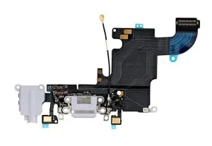 iPhone 6S - Nabíjecí konektor s mikrofonem / Charging Port Flex Cable - white