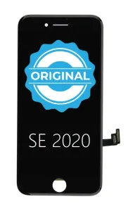 ORIGINAL Černý LCD displej iPhone SE 2020, SE 2022 + dotyková deska