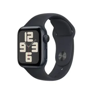 Apple Watch SE GPS 44mm polnočná , hliníkové puzdro so športovým remienkom polnočná - SM MRE73QCA