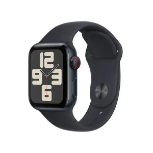 Apple Watch SE GPS + Cellular 40mm polnočná , hliníkové puzdro so športovým remienkom polnočná - SM MRG73QCA