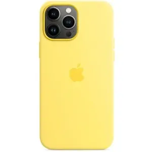 Apple iPhone 13 Pro Max Silikónový kryt s MagSafe citrusovo žltý