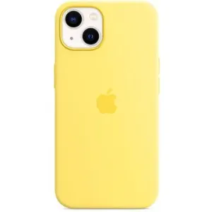 Apple iPhone 13 Silikónový kryt s MagSafe citrusovo žltý