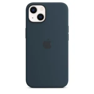Apple iPhone 13 Silikónový kryt s MagSafe hlbokomorsko modrý