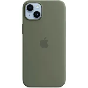 Apple iPhone 14 Plus Silikónový kryt s MagSafe olivový