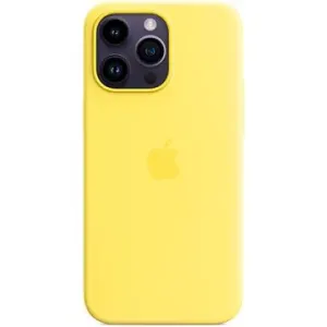 Apple iPhone 14 Pro Max Silikónový kryt s MagSafe kanárikovo- žltý