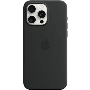 Apple iPhone 15 Pro Max Silikónový kryt s MagSafe čierny