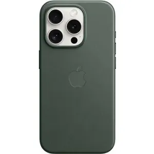 Apple iPhone 15 Pro Kryt z tkaniny FineWoven s MagSafe listovo zelený