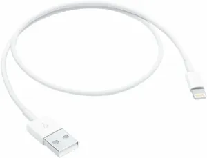 Dátový kábel iPhone ME291ZM/A Original USB/Lightning 0,5m Biely (EU Blister)