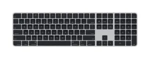 Apple Magic Keyboard s Touch ID a Numerickou klávesnicou, čierna – CZ